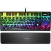 Resim Steelseries Apex Pro TKL Usb Kablolu UK Ayarlanabilir Omni Switch Mekanik Gaming Q Klavye 