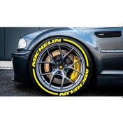 Resim Motorsiklet 8X Ince Yanak Lastik Her Lastiğe Uyumlu 18Mm Sticker (524844578) 