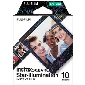 Resim Instax Square Star Illumi 10'lu Kare Özel Film 