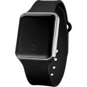 Resim Hanyang Siyah Gümüş Spor Horloges Heren 2022 Digitale Horloges Eletronicos Horloge Voor Mannen LED Horloge Minnaar Horloges Montre Homme Zegarek (Yurt Dışından) 