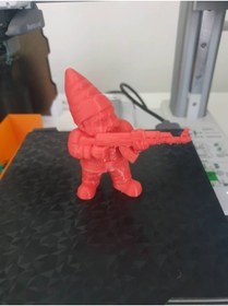 Resim shop 3D Baskı Dekoratif Bahçe Cücesi Figürü 