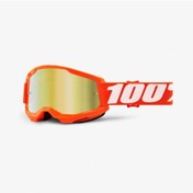 Resim Strata 2 Orange Mırror Gold Lens Enduro Motokros Gözlük Diğer