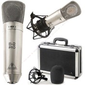 Resim Behringer B-2 Pro Çift Diyaframlı Condenser Stüdyo Kayıt Mikrofon 
