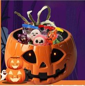 Resim Lijinxu Cadılar Bayramı Şeker Kase Çanak Animasyonlu Kafatası 