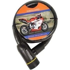 Resim Kinguard Kınguard - 3017 Kalın Halat Motosiklet Kilidi 
