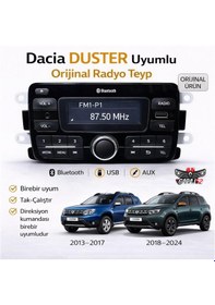 Resim Dacia Duster Uyumlu Radyo Teyp Cd Siz Yeni Versiyon Beyaz Ekranlı 280218771r 
