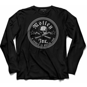 Resim Kendim Seçtim Mötley Crüe Heavy Metal Music Uzun Kollu Tişört Baskılı Çocuk T-Shirt 