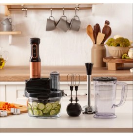 Resim Allians 1.5l Cam Hazneli, 4 Kanatlı Bıçak, Buz Kırma, 2500W Turbo Mutfak Robotu 