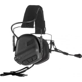 Resim Earmor M32 Plus Telsiz Yuvalı Kulak Koruma Elektronik Atış Kulaklığı (Black) Siyah 