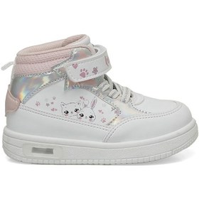 Resim Kinetix Drep Hı B 4pr Beyaz Kız Çocuk High Sneaker 000000000101741222 Beyaz-a Pembe Beyaz - Açık Pembe 