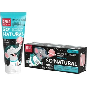 Resim Splat Junior Bumble Gum Çocuk Diş Macunu 55ml 6-11 Yaş 