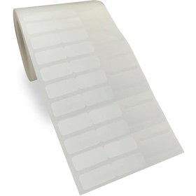 Resim 72 X 10 MM Şeffaf Uçlu Kuyumcu Etiketi 