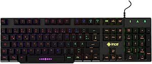 Resim Inca-INCA IKG-446 RAINBOW EFECT MEKANIK HISLI GAMING KLAVYE 