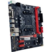 Resim İzoly B450M-VDH-PLUS DDR4 AM4 mATX Anakart 