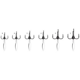 Resim Vmc Hybrid Bladed Üçlü Olta Iğnesi 7548 Standart No:6 - 2Lı 