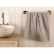 Resim English Home Soft Yüz Havlusu 50x90 cm Koyu Bej 