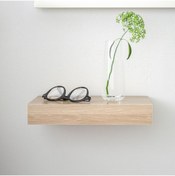 Resim IKEA Lack 30x26 Cm Ağartılmış Meşe Görünümlü Gizli Bağlantılı Ahşap Duvar Rafı 