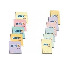 Resim Stickn Yapışkanlı Not Kağıdı Pastel 372 Li Mıx Std 2002 