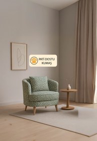 Resim AY CONCEPT Adora Pati Dostu Tekli Koltuk Berjer 