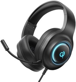 Resim QCY HeroaD V200 RGB 7.1 Kablolu Gaming Oyuncu Kulaklığı 