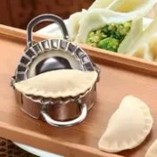 Resim Promaster Paslanmaz Çelik Mantı Yapıcı - Mükemmel Mantı, Tart ve Hamur Yapmak İçin Basma ve Kesme İçin Bir Basit Aracı Oluşturur - Ev Şefleri ve Hamurcuları İçin Gerekli Bir Mutfak Aleti 