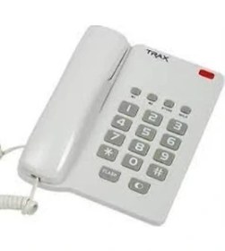 Resim Trax TD205 Beyaz Kablolu Masaüstü Telefon 