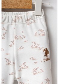 Resim U.s. Polo Assn Kız Bebek Beyaz Takım Usb2708-c-v1 Beyaz 