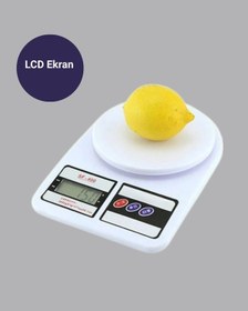 Resim Techmrt Taşınabilir Hassas Tartı 5kg Kapasite, 1g Ölçüm, Gram Ve Ons Desteği Çok Renkli 