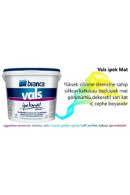 Resim Bianca Vals Ipek Mat Silinebilir 15lt 3028 Gülistan 