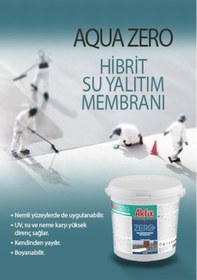 Resim Akfix Aqua Zero Hibrit Su Yalıtım Membranı 14Kg 