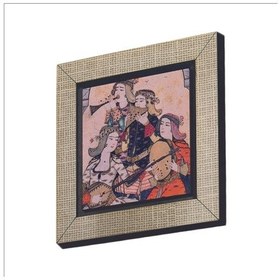 Resim Müzisyen Kadınlar Minyatür Baskılı Mdf Magnet 7x7 