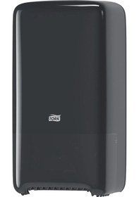 Resim Tork 557508 Çift Rulo Hazneli Tuvalet Kağıdı Dispanseri Siyah Siyah 