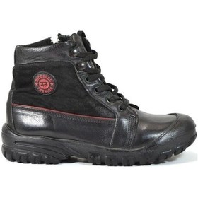 Resim Riccardo Colli 8602 Hakiki Deri Siyah Erkek Çocuk Bot (452886146) Siyah 