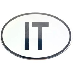 Resim Oto Uzay Arma It Italy Oval 125X85 mm Armasız / YACIY186 