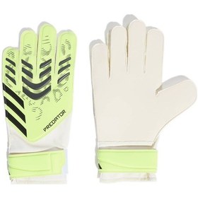 Resim Luclem/whıte/black Adidas Futbol Kaleci Eldiven Pred Gl Trn Jn5356 Açık Yeşil 