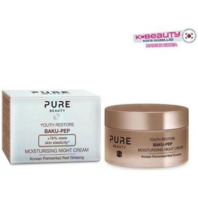 Resim Pure Beauty Youth Restore Nemlenlendirici Gece Kremi 50 ML 