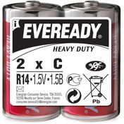 Resim Energizer Eveready Carbon Zinc Eveready Hd C/r14 Orta Boy Pil (2 Li Paket) Eckc2 