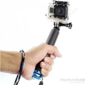 Resim Trx-Pro Gopro İçin Su Geçirmez Monopod 48Cm 
