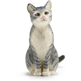 Resim Schleich Oturan Kedi 13771 