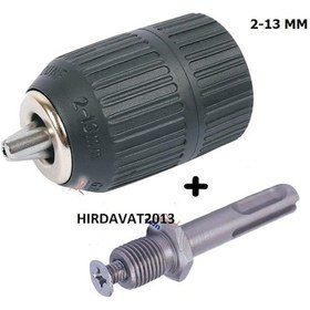 Resim Mandren Mandrel Otomatik Anahtarsız Aparat Dahil 2-13 MM Sds Uç 