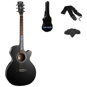 Resim Cort Sfx-Mebks Elektro Akustik Gitar Set 