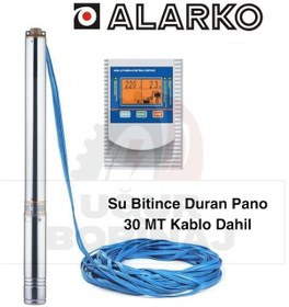 Resim 4" 2 Hp 18 Kademe Dalgıç Pompa 30 Mt Kablo Ve Su Bitince Duran Pa 