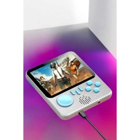 Resim Zero Land Hnrlishp El Atarisi 3.5 Inç Ekran Çift Konsol 666 Adet Retro Oyun Gamepad 