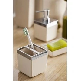 Resim Primanova Toskana 5 Parça Banyo Seti Bej 
