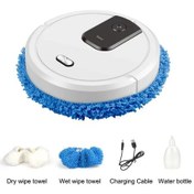 Resim Yenı Akıllı Süpürme Ve Paspas Robotlu Süpürge Kuru Ve Islak Paspas Nemlendirici Style1-red Kırmızı 