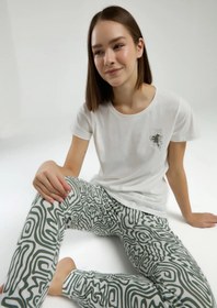Resim Pimody Aile Konsept Anne Kız Pijama Takım (Anne Kız Farklı Satılmaktadır) 