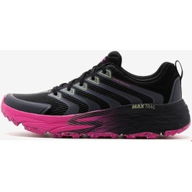 Resim Skechers Max Cushioning Elite Trail Kadın Siyah Outdoor Ayakkabı 129154 Bkmt 