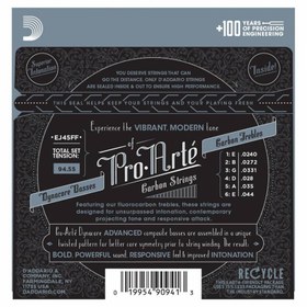 Resim D'Addario EJ45FF Pro-Arte Carbon Normal Tension Klasik Gitar Teli 