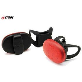 Resim Crops Bisiklet Arka Işık Led Ant-Ez3 Siyah 