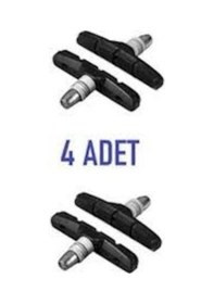 Resim Carraro Bisiklet Alyanlı Vida V-fren Papuçu4 Adet 